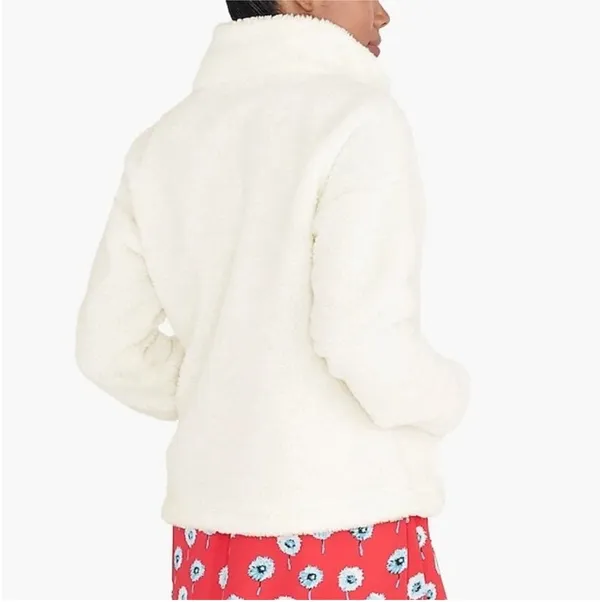 J.Crew Sherpa popover Quarter Zip jacket - Image 2