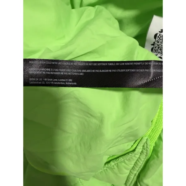 Free People Movement Pippa Packable Pullover Puffer Neon Lime Glow Women's Large - Image 14