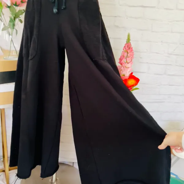 Free People Extra Wide Leg Sweatpants - Image 5