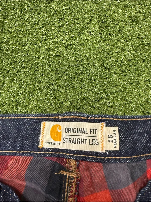 Carhartt 102729 Women's Blaine Flannel Lined Loose Fit Jean Workwear Fall 16 Reg - Image 3