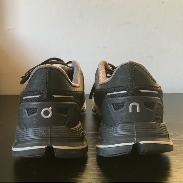 Women’s On Cloud Running Sneakers Athletic Shoes Black Grey White EU 40.5 US 9 - Image 5