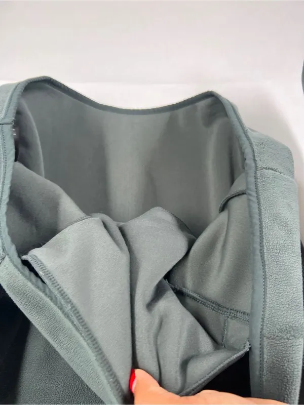 Green Snap-Placket‎ Fleece Pullover - Image 5