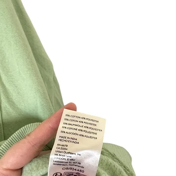 Anthropologie Pilcro NEW Light Green Oversized Pullover - Image 6