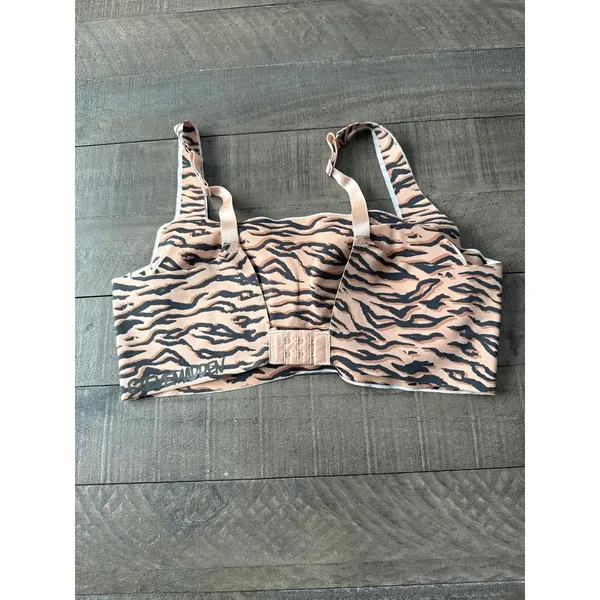 Steve Madden Women's Animal‎ Print Padded Bra Size Large - Image 4