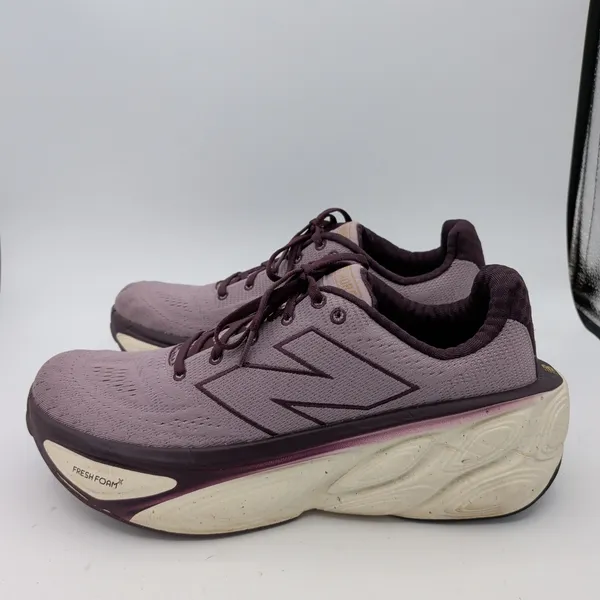 New Balance Fresh Foam X More v5 Womens Running Shoes Purple WMORHI5 Size 12 - Image 2