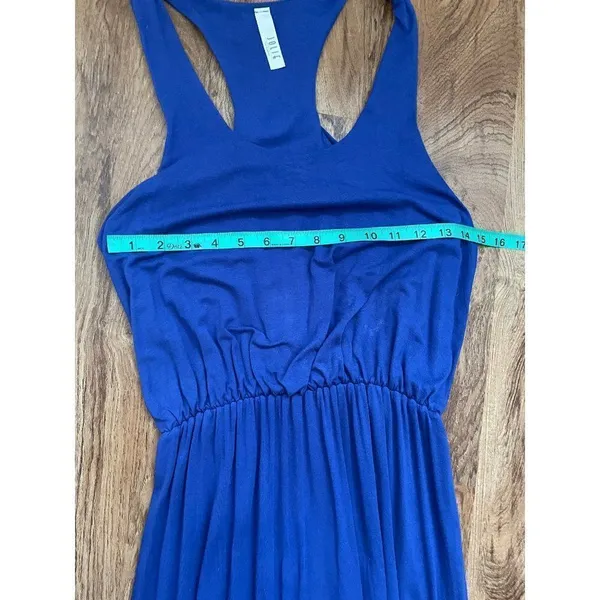 NEW Jolie bright blue‎ maxi dress Sz L women’s - Image 5