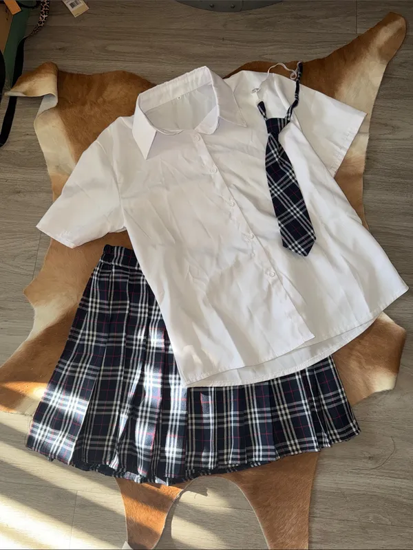 NWOT Classic School Girl Costume / Uniform Set M - Image 2