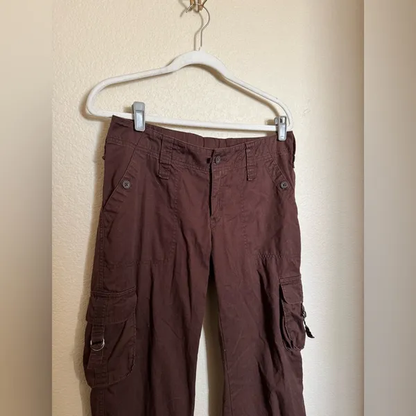 The North Face‎ Hiking Utility Cargo Pants Sz 8 in Brown - Image 2