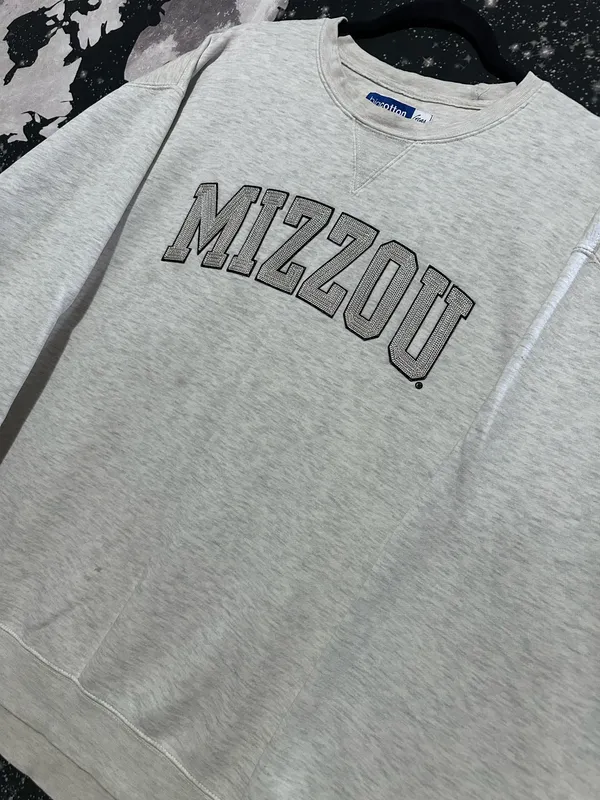 Mizzou University of Missouri Crewneck Sweatshirt - Image 2