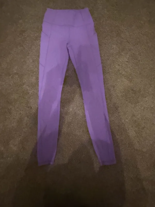 Purple Fabletics Leggings - Image 2