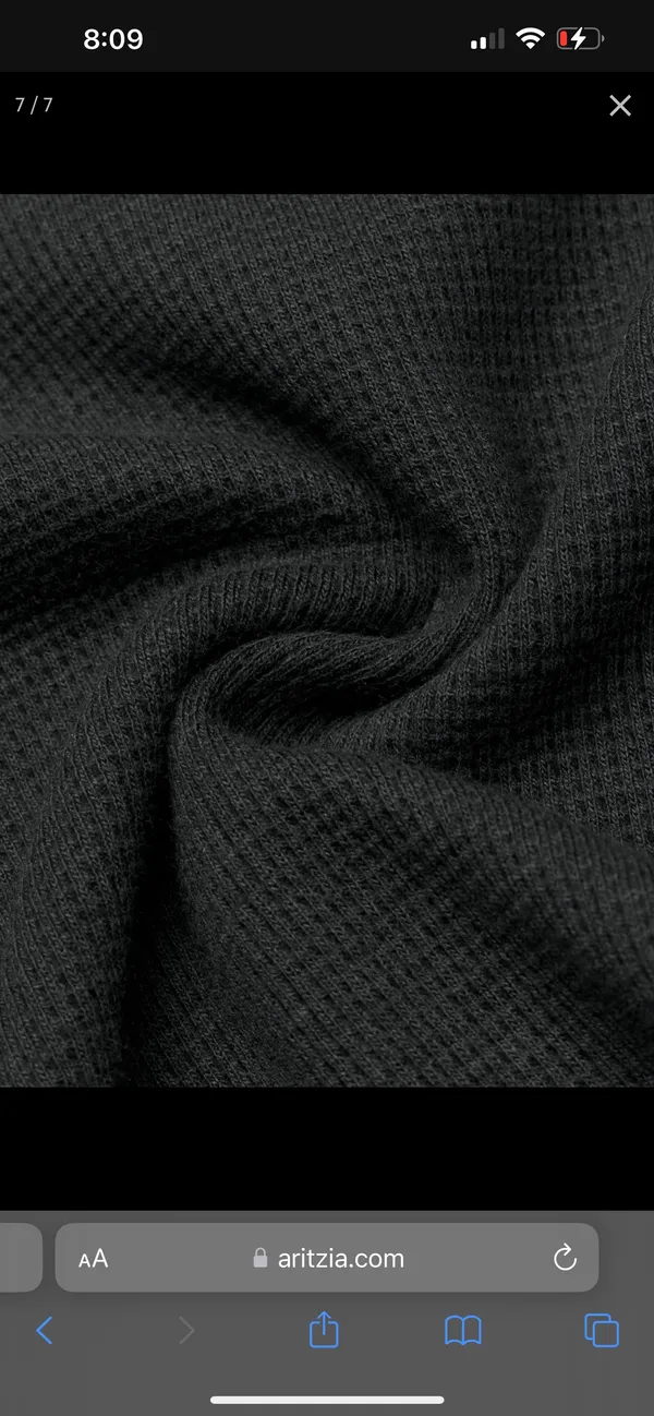 long sleeve knit  cropped sweater - Image 7