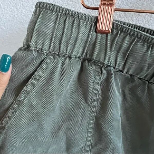 Tentree Dark Green Tencel Instow Short Regular Mid-rise Pull-on Short L - Image 3