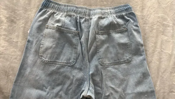 Gap high-rise wide leg tie jeans - Image 5