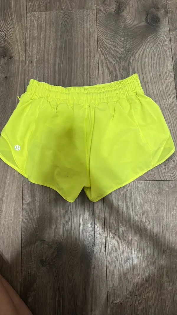 Lululemon Neon Shorts Hotty Hot - Image 2