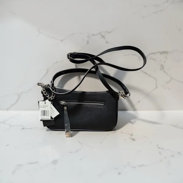 Ed Hardy Black Crossbody Bag with Love Eternal Design - Image 3