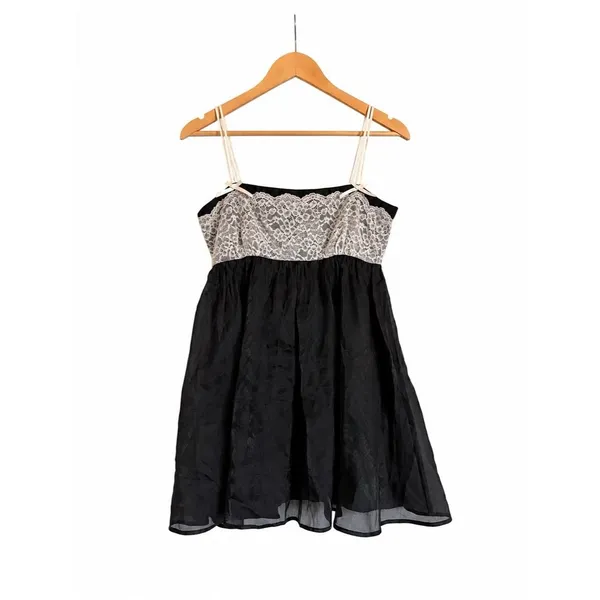 Sugar Thrillz Babydoll Whimsigoth Slip Dress Dollcore Goth Sz Small - Image 2