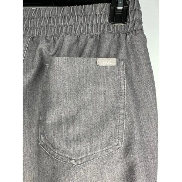 Figs Jogger Scrub Pants Size Medium Stretch Drawstring Nurse - Image 3