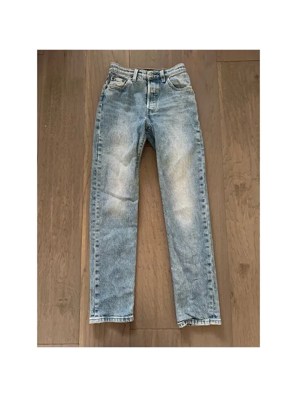 Levi's Women's Premium 501 Straight Leg Jeans Size 23 - Image 2