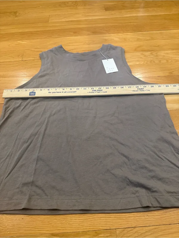 a.new day women’s brown short sleeve shirt size xlarge .nwt - Image 2