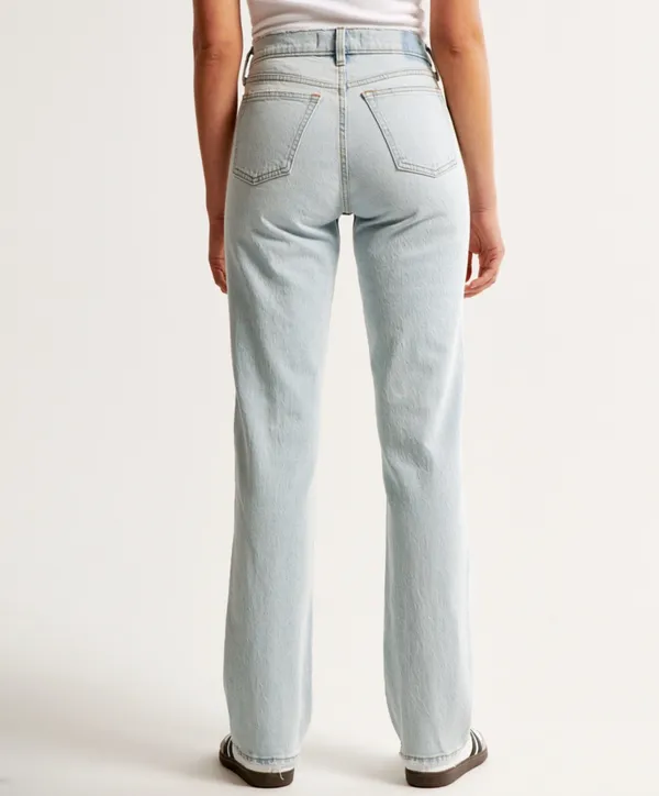 Abercrombie Jeans Straight 90s Mid-Rise - Image 6
