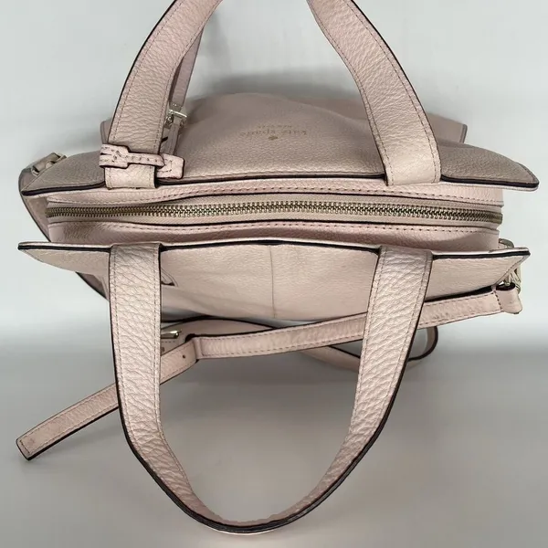 Kate‎ Spade Dominique Pink Leather Street Pebble Purse Handbag Shoulder Strap - Image 16