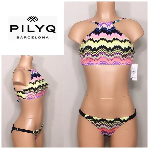 PILYQ Clara full bikini. NWT - Image 2