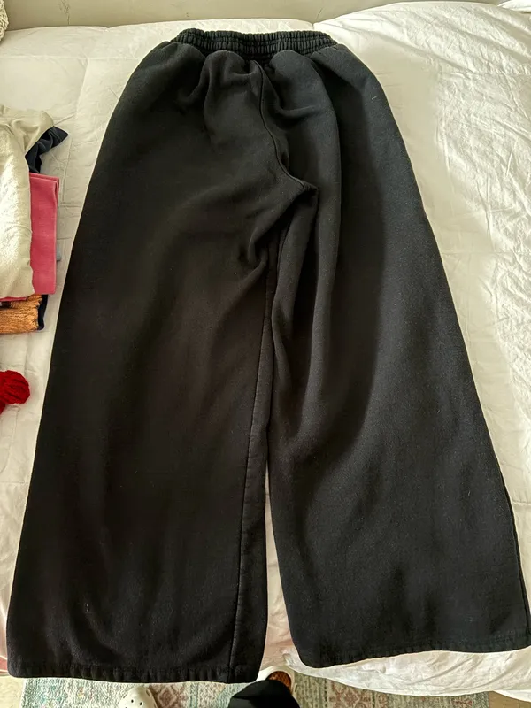 Pants straight black - Image 2