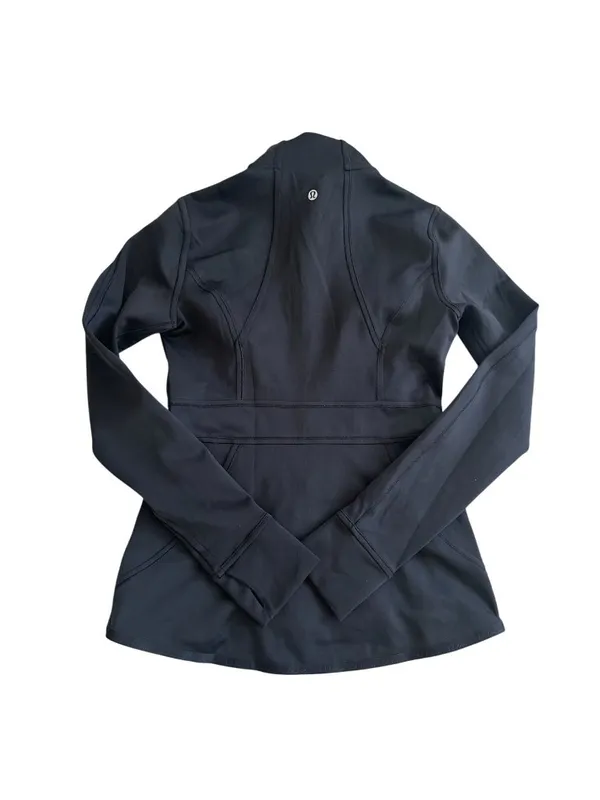 LULULEMON Women's Black Track Zip Jacket Size 6 - Image 6