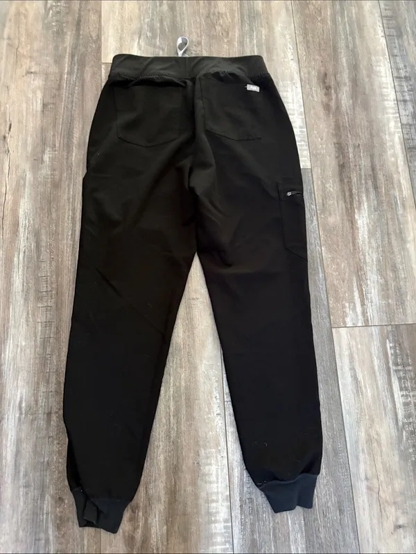 Figs Black Jogger Scrubs small - Image 8