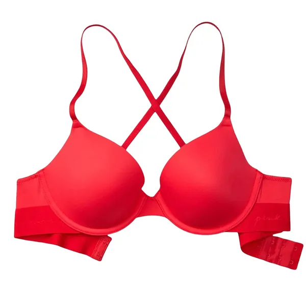 VS PINK Wear Everywhere T Shirt Lightly Lined Bra 34DD - Image 3