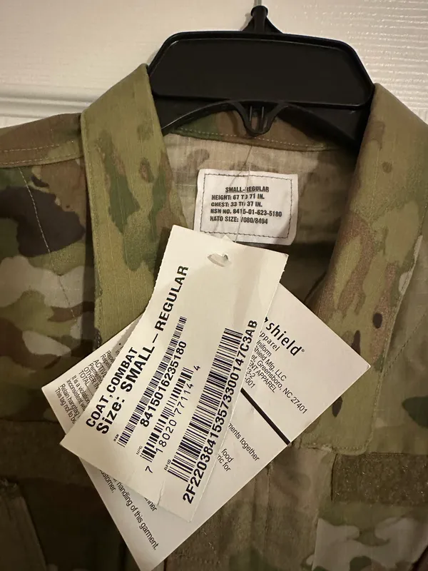 Uni Military OCP Coat Uniform Builder Green - Image 5