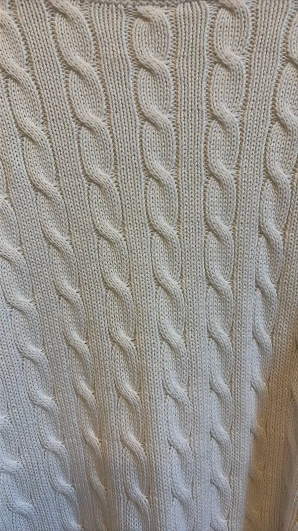 Brandy Melville Sweater Knit White - Image 2