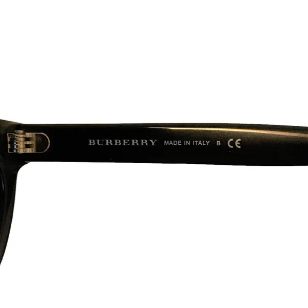 Burberry Sunglasses B 4176 Cat Eye Women Black 56mm‎ - Image 9