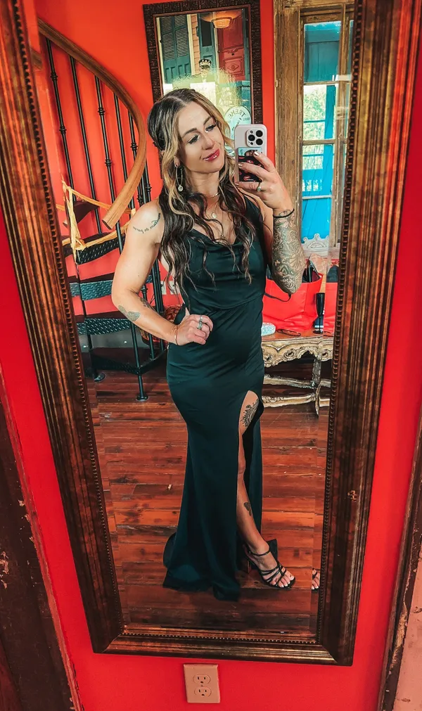 Black Maxi Dress - Image 3