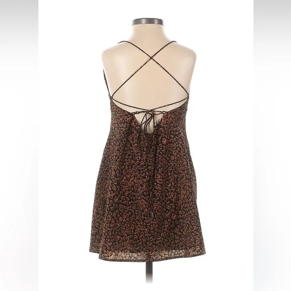 Majorelle Charli Mini‎ Dress Leopard xs - Image 5
