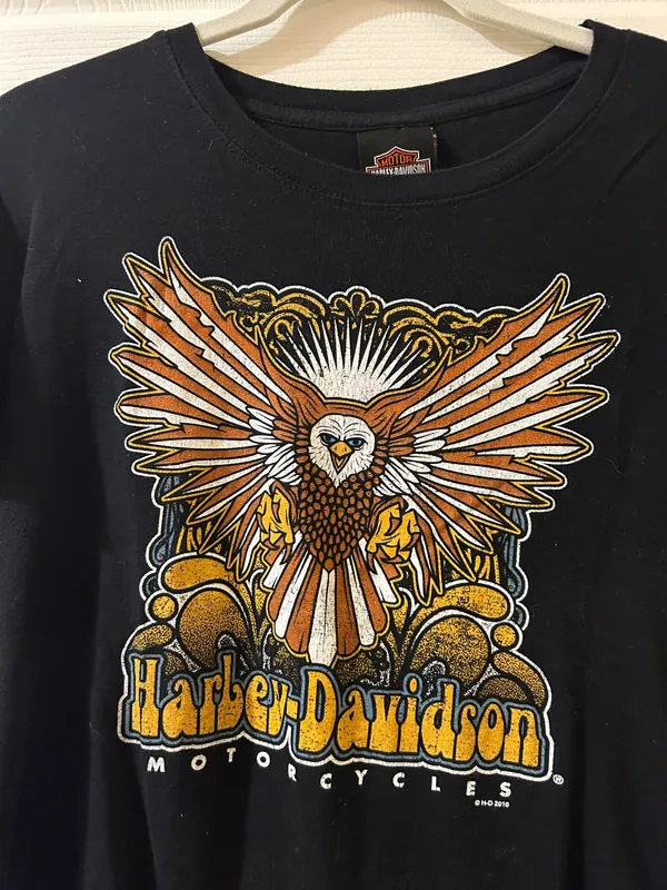 Harley Davidson Graphic Tee - Image 2
