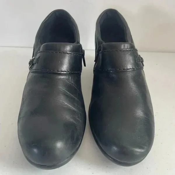 Clarks Genette Arc Womens Heeled Loafers by CLARKS‎ Size: 9M Bootie EUC! - Image 5