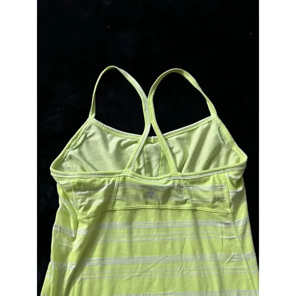 Athleta Tank Top Womens Black V-Neck Racerback Sleeveless Performance Yoga‎ Sz M - Image 3