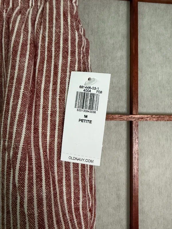 Old Navy Linen Blend Wide-Leg Pants - Image 3