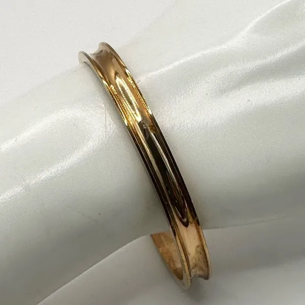 Live what you love gold tone inspirational cuff bracelet - Image 3