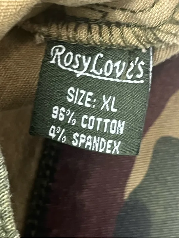 Sister Moses RosyLovi's Womens Full Zip Military Patches Flag Hoodie Jacket XL - Image 9