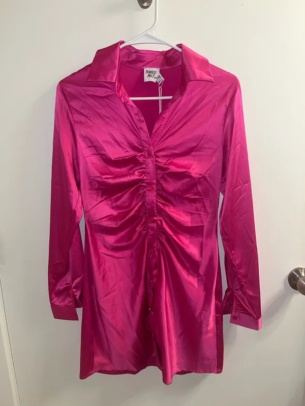 Princess Polly Zena Pink Dress - Image 2