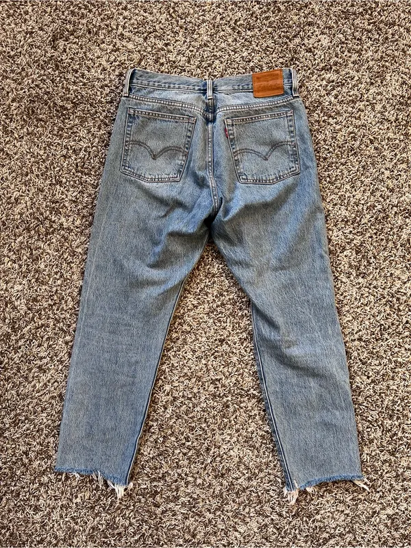 Levi’s Wedgie Straight Leg Ankle Jeans - Image 8