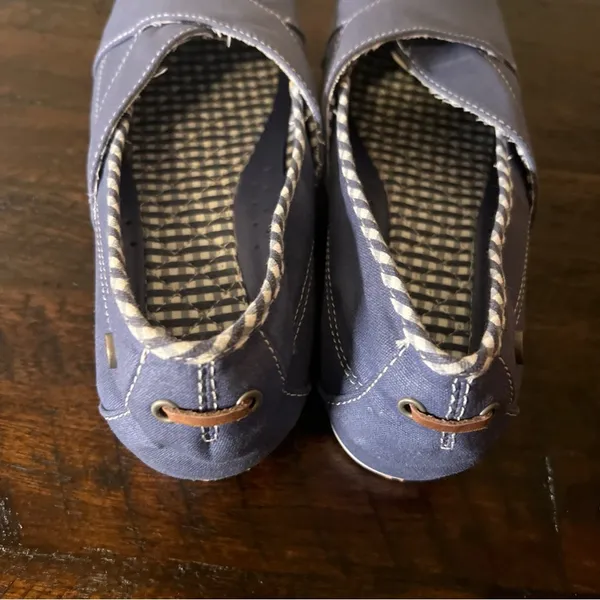 NWOT Mozo Women's The Sport Slip Oil Resistant Work Dress Shoes 3741 Blue Sz 8.5 - Image 3
