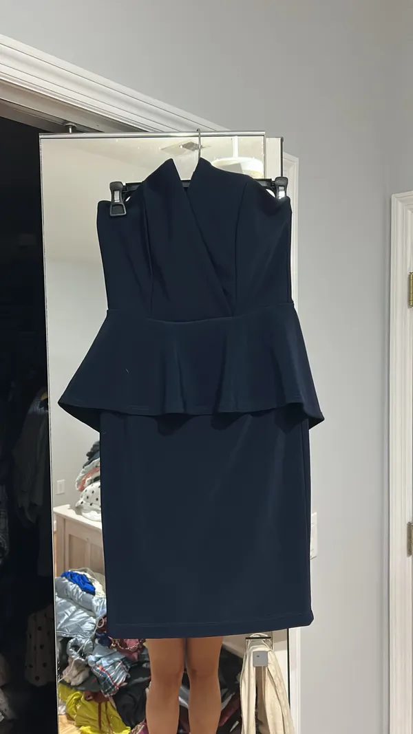 Blue Business Dress - Image 2