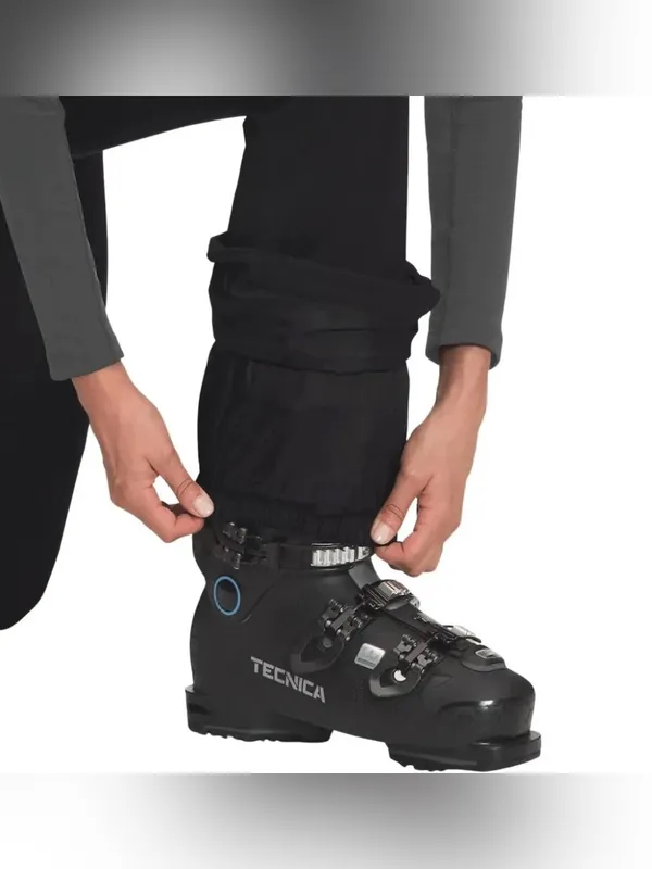 The North Face Snoga Ski Pant Womens 8/10 Windwall Black Snowboard NWOT Ret $228 - Image 2