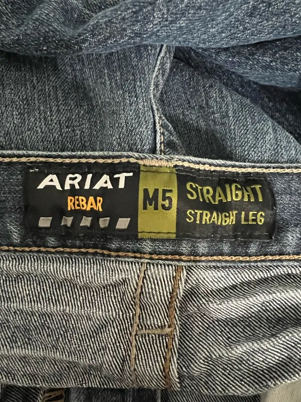 Ariat Rebar Straight Leg Men’s Jeans - Image 4