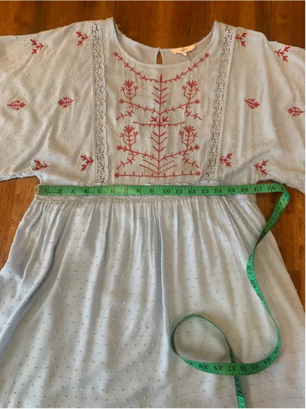 Entro Top Medium Baby Blue Red - Image 5