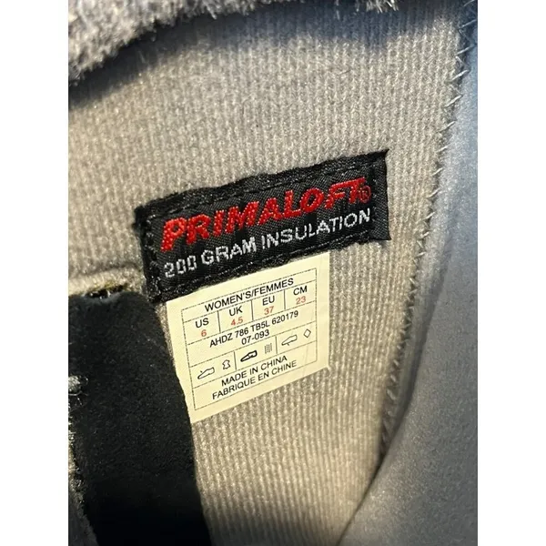 The North Face Women's 6 Janey Boots Black Tall 200G‎ Primaloft Insulated Winter - Image 10