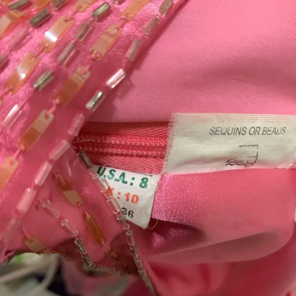 Pink Formal dress Size 8 - Image 4